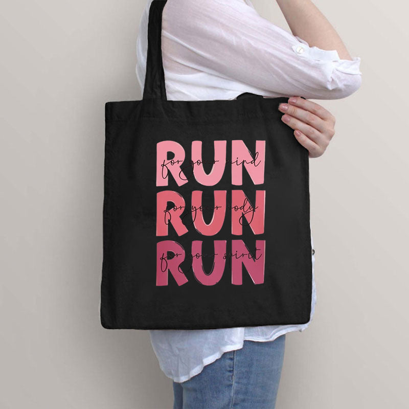 For Runner Running Tote Bag