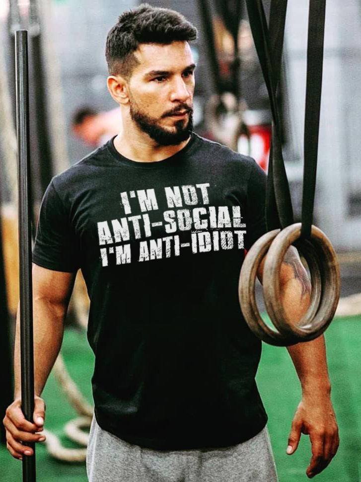 I'm Not Printed Men's T-shirt