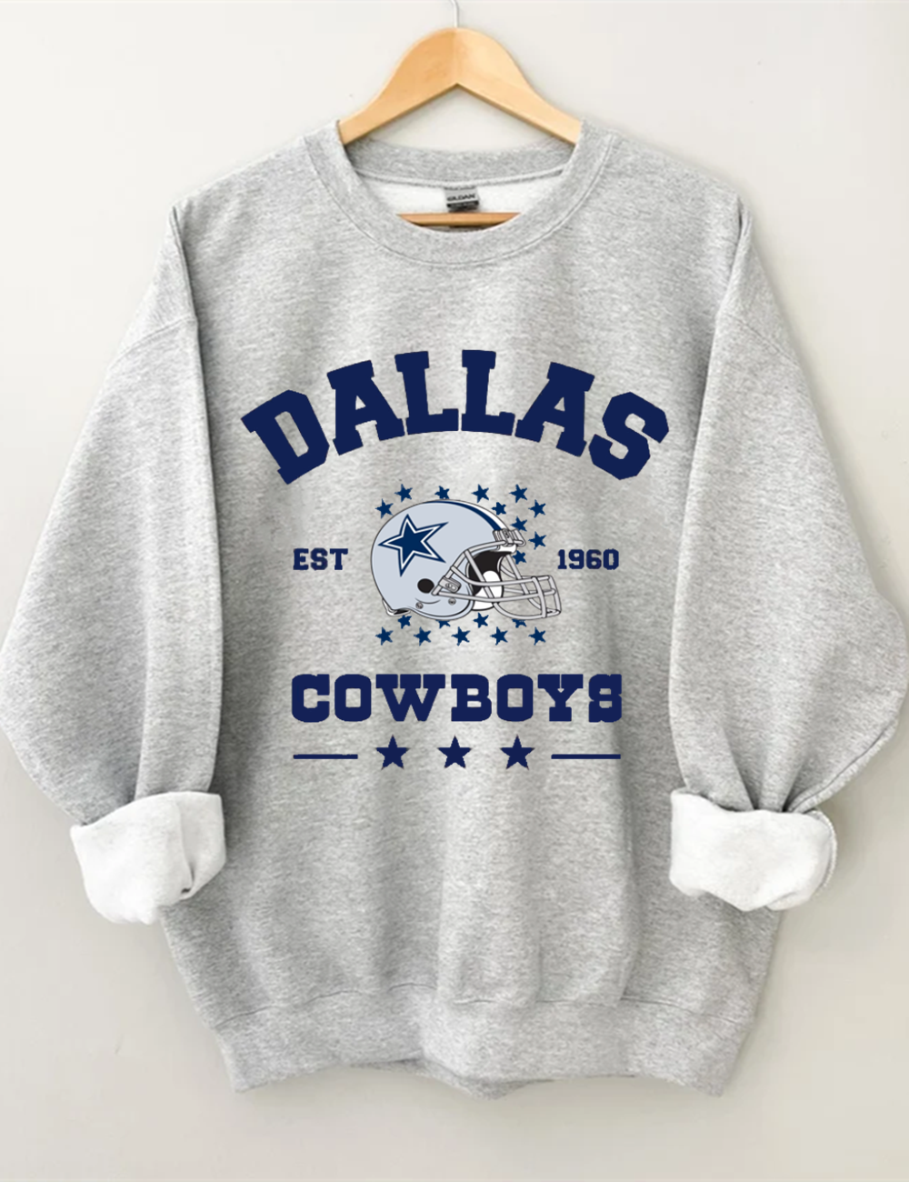 Cowboy Star Football Sweatshirt