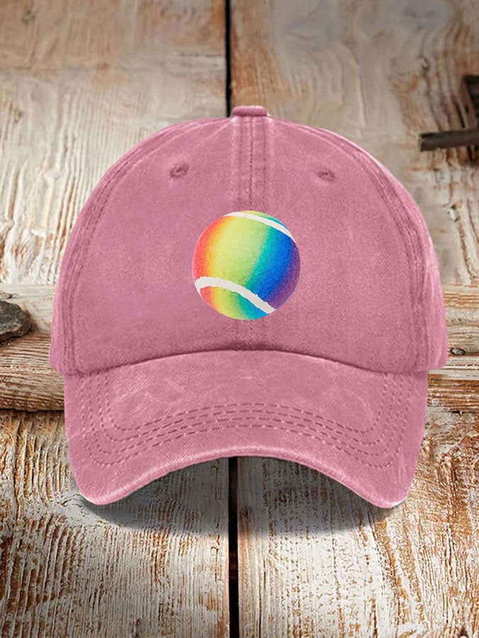 Women's Colorful Tennis Unisex Hat