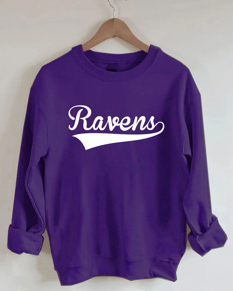 Ravens Football Crewneck Sweatshirt