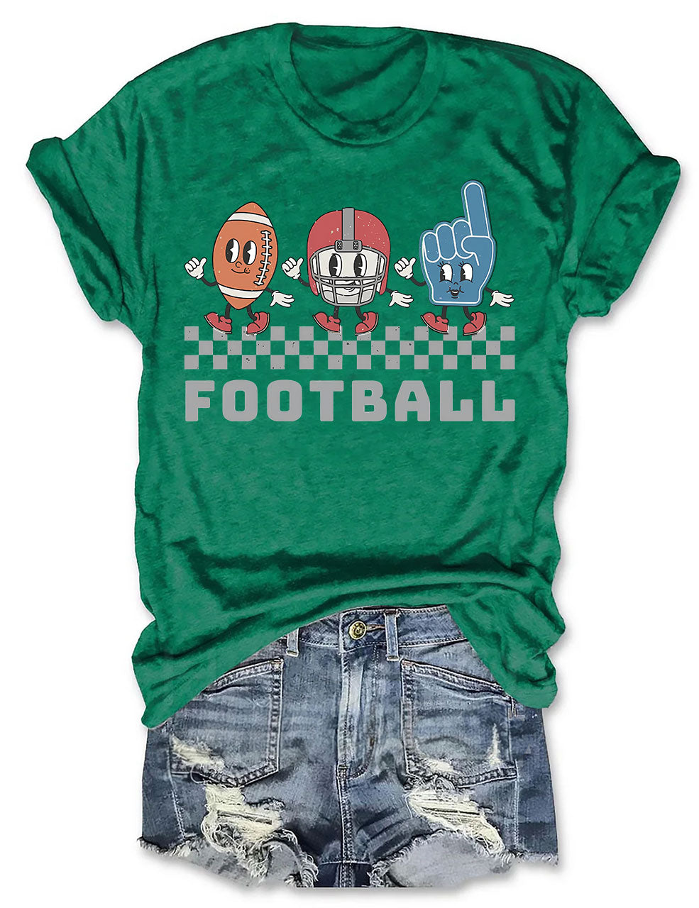 Retro Football Game Day T-Shirt