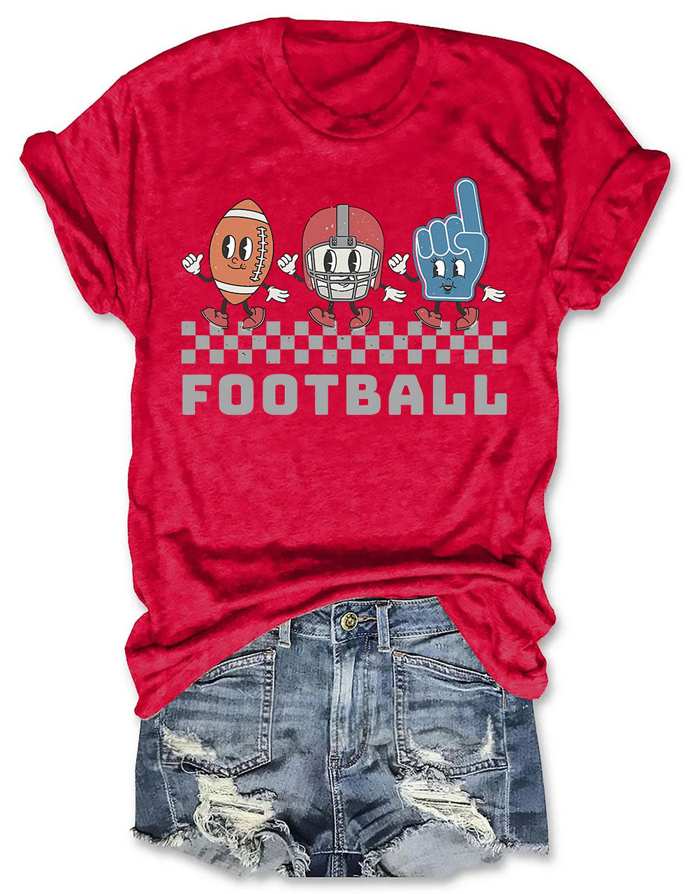 Retro Football Game Day T-Shirt