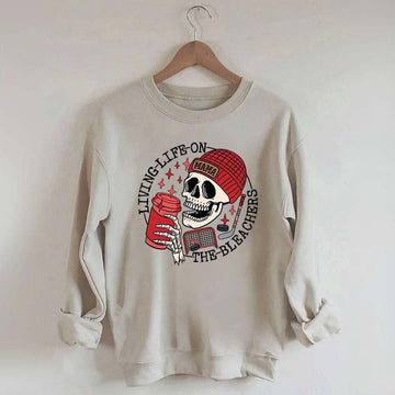 Life on the Bleachers Mom Hockey Sweatshirt