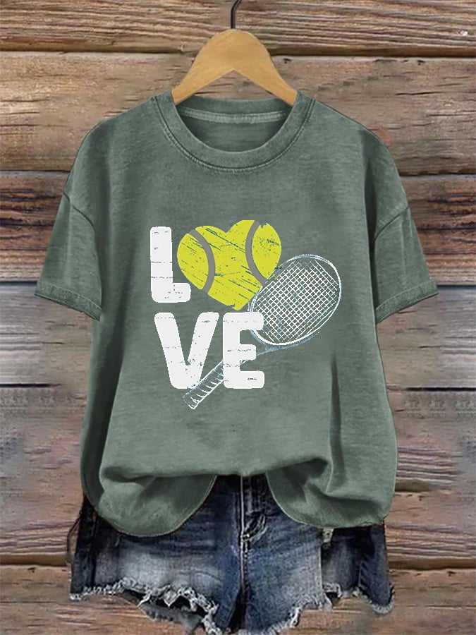 Women's Apres Tennis Print T-shirt