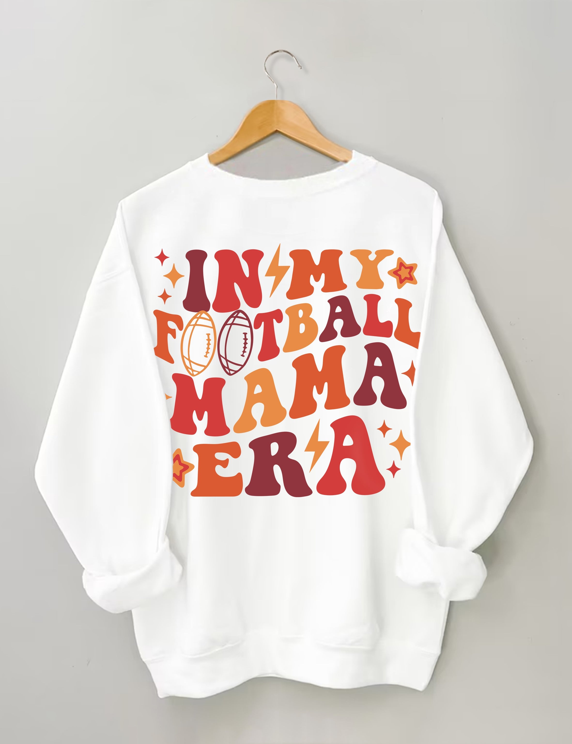 In My Football Mama Era Sweatshirt