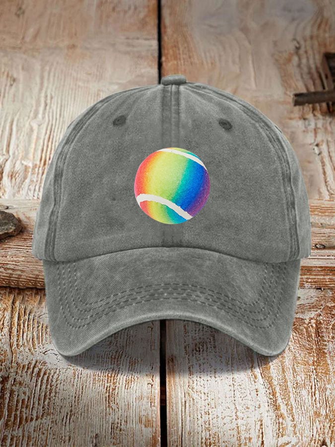 Women's Colorful Tennis Unisex Hat