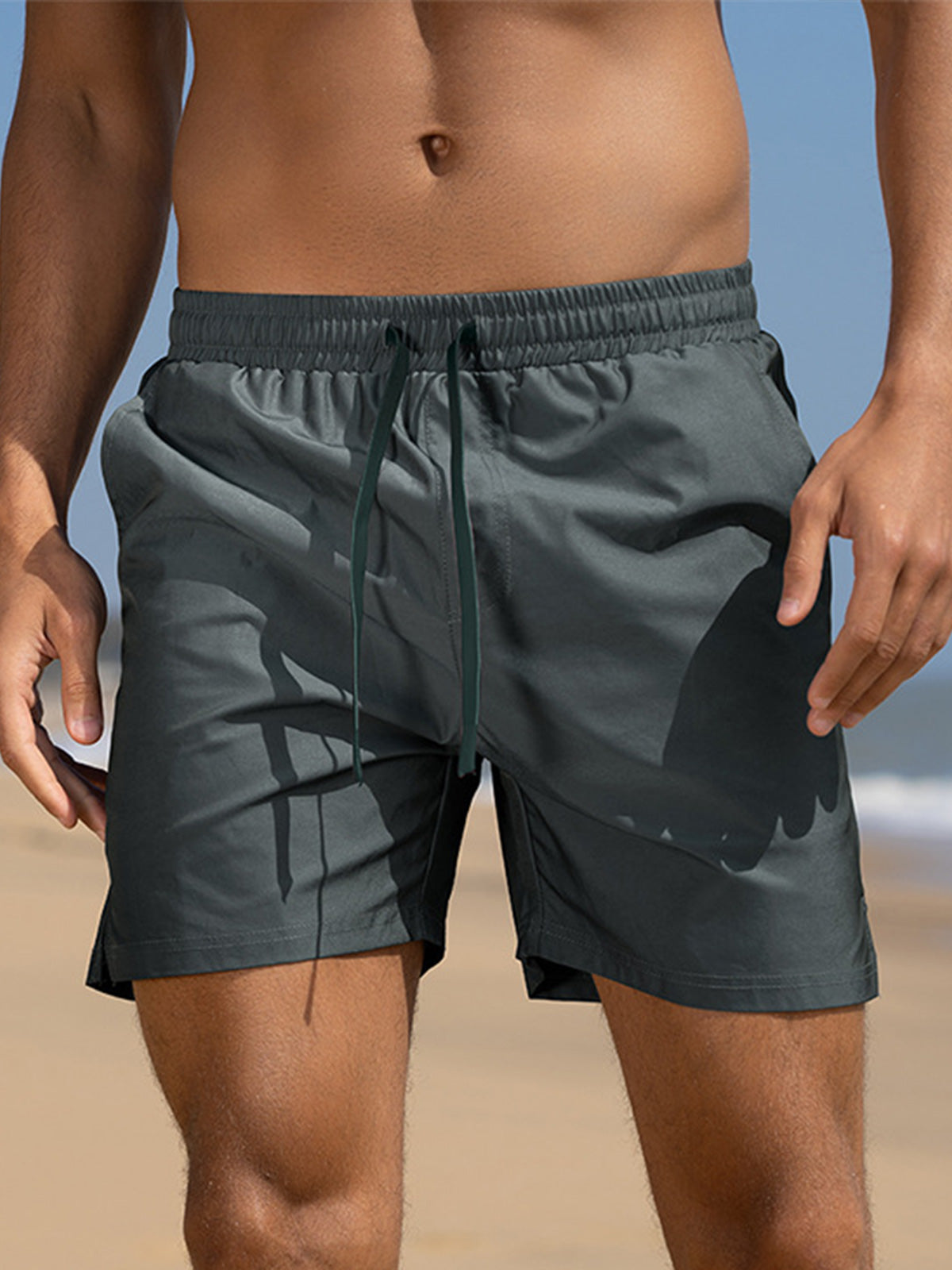 Men's Glittery Beach Shorts