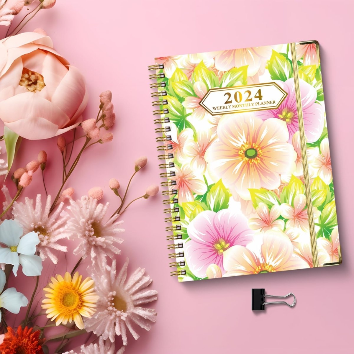 2024 Planner, Weekly & Monthly Planner  Home or Office Use for Gifts