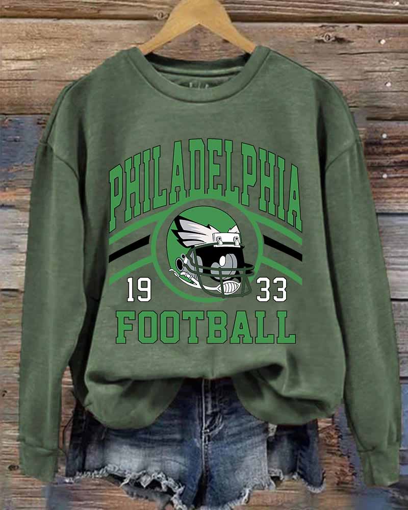 Philadelphia Eagles Football Sweatshirt