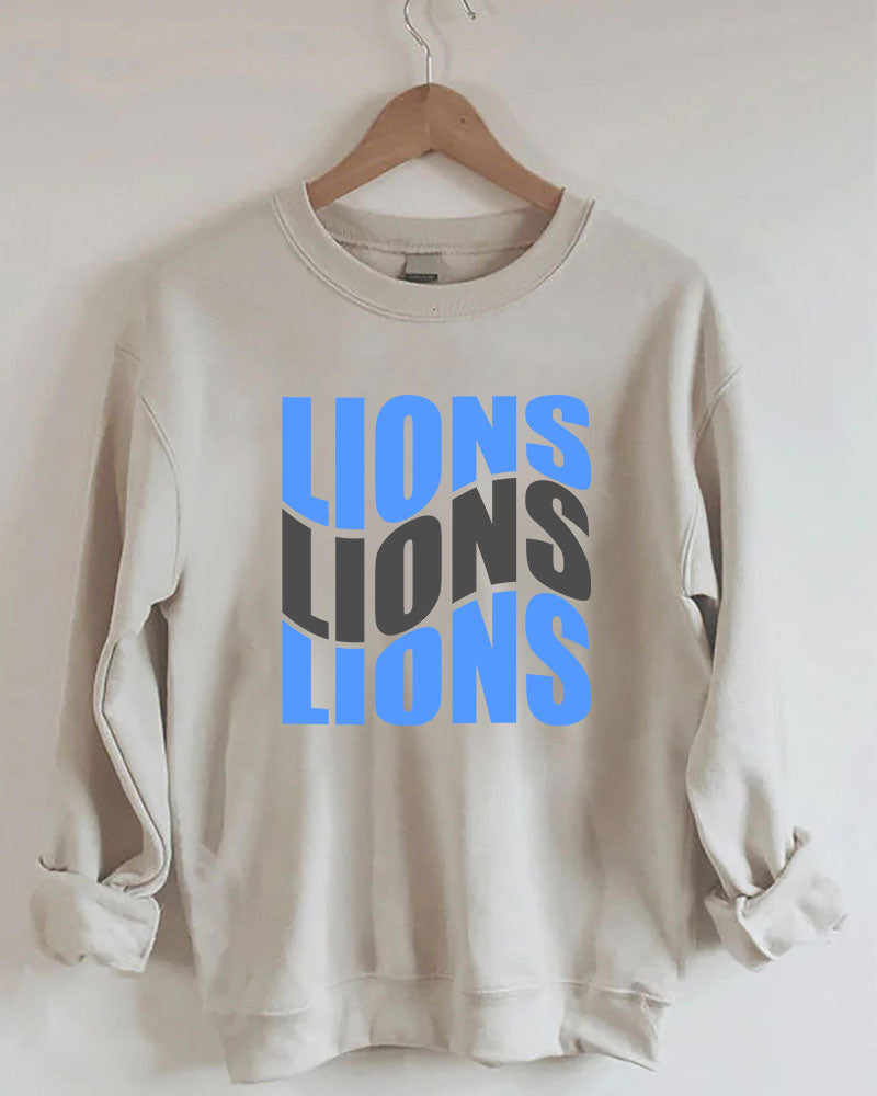 Lions Football Team Sweatshirt