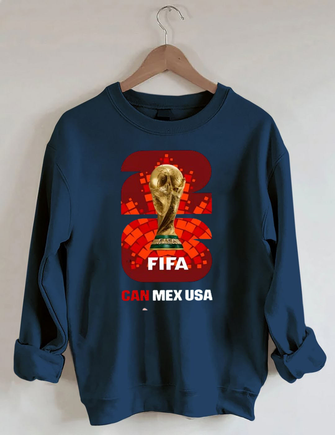 FIFA World Cup 2026 , USA Canada Mexico Soccer Sweatshirt