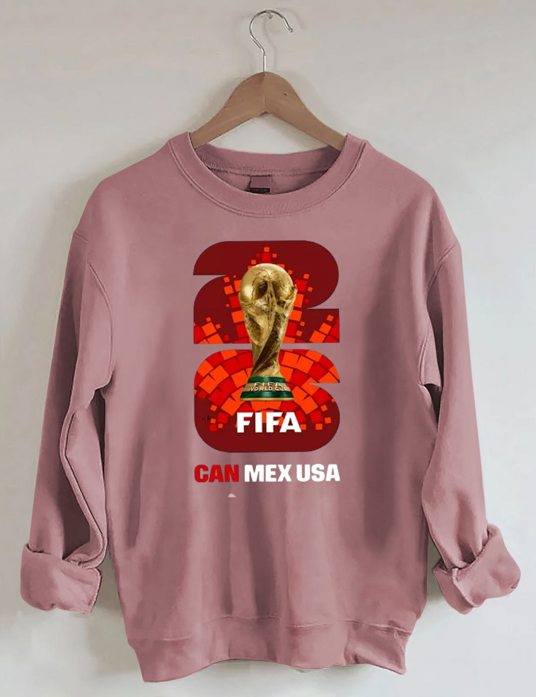 FIFA World Cup 2026 , USA Canada Mexico Soccer Sweatshirt
