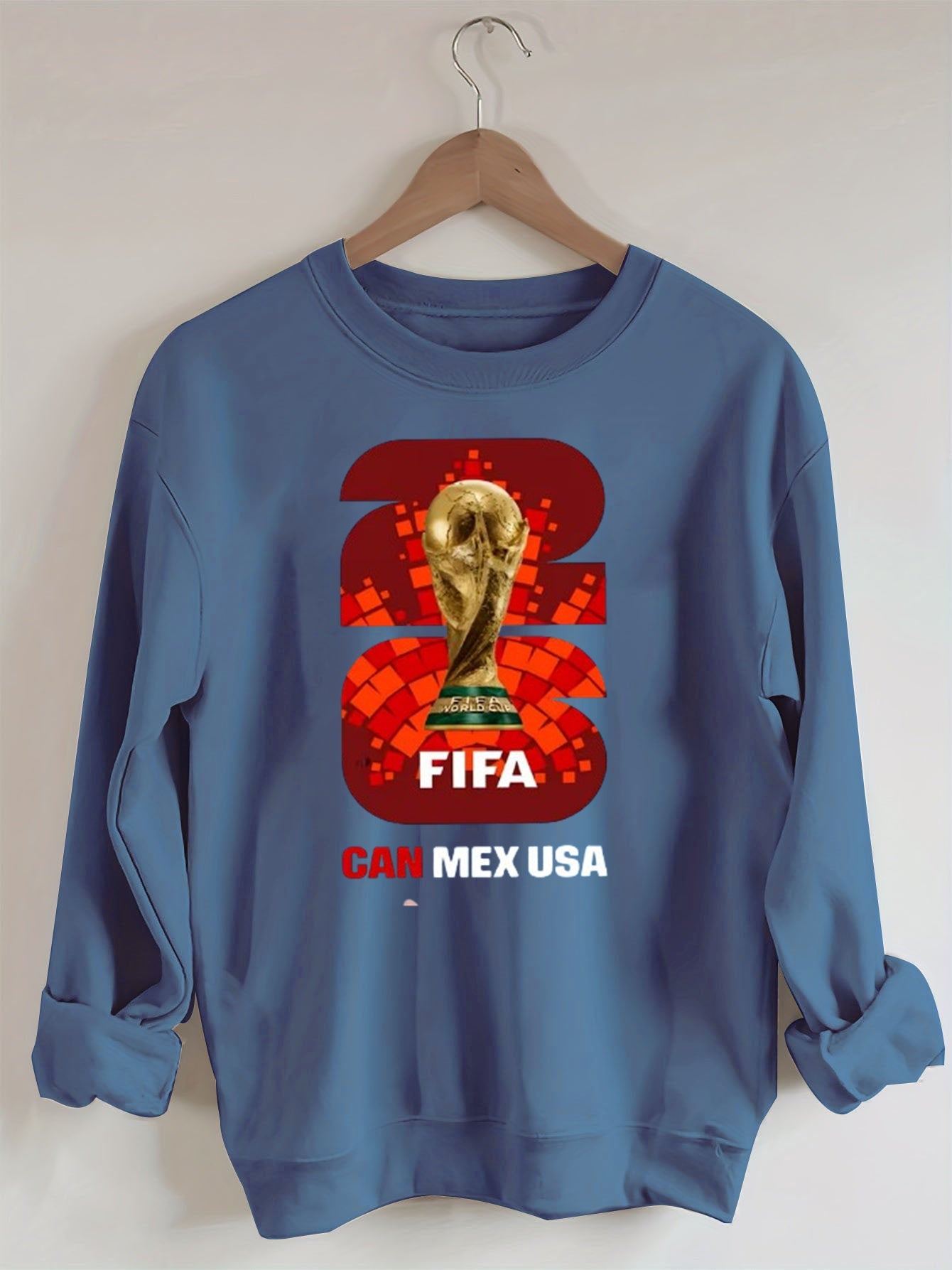 FIFA World Cup 2026 , USA Canada Mexico Soccer Sweatshirt