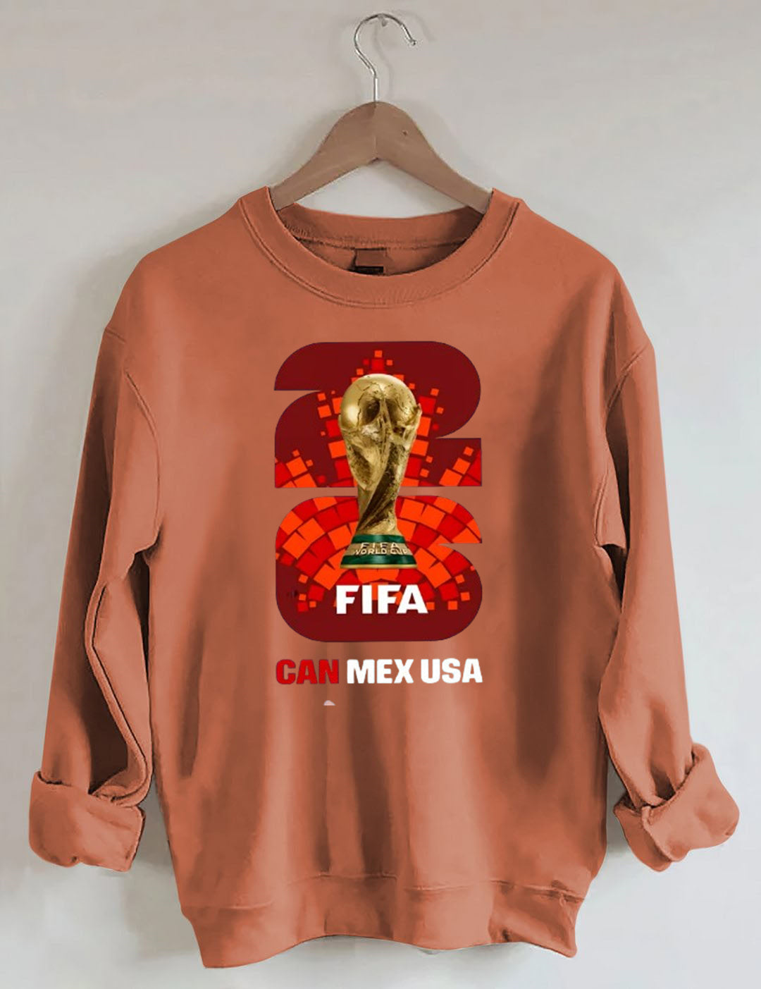 FIFA World Cup 2026 , USA Canada Mexico Soccer Sweatshirt