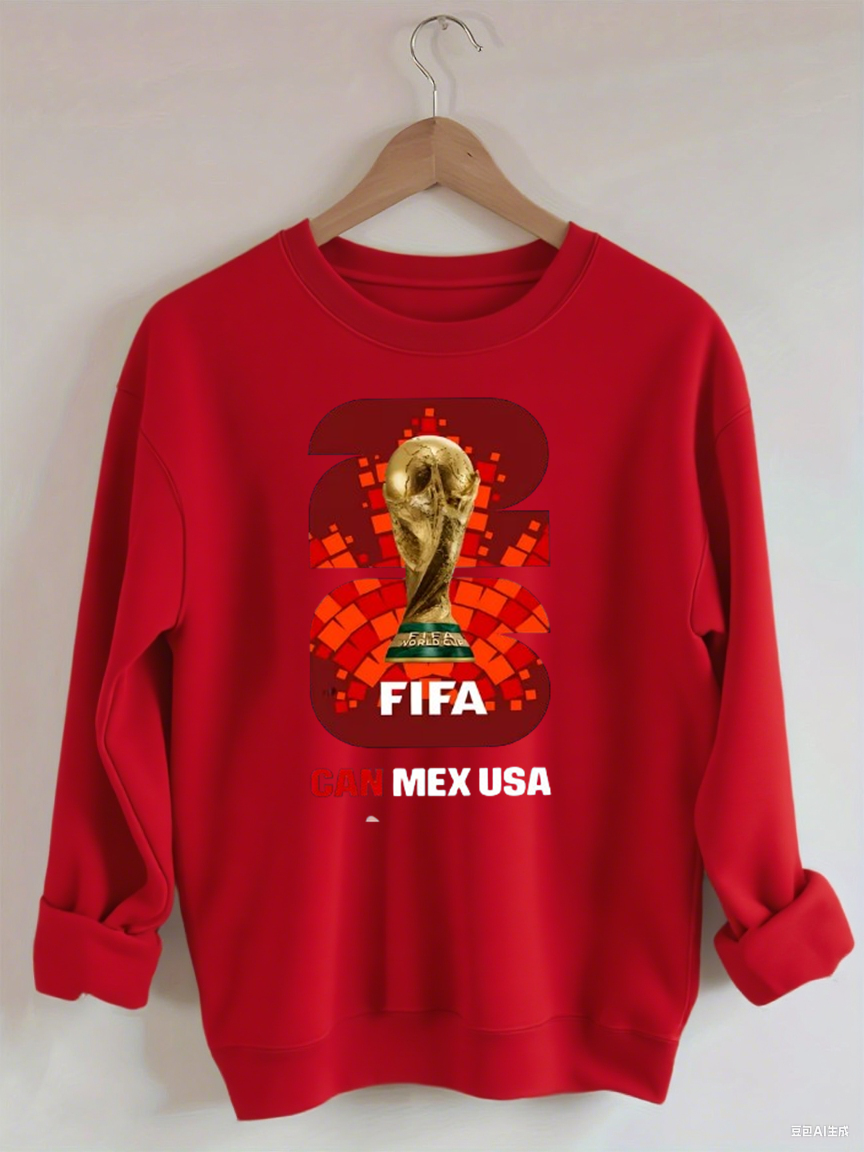FIFA World Cup 2026 , USA Canada Mexico Soccer Sweatshirt