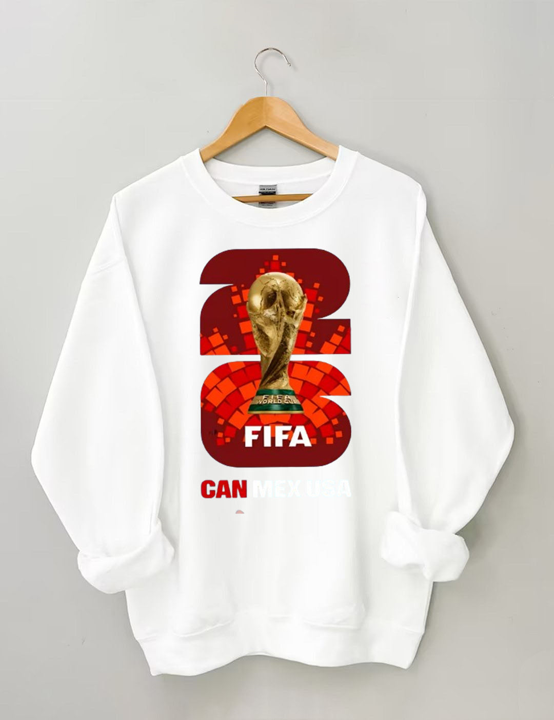 FIFA World Cup 2026 , USA Canada Mexico Soccer Sweatshirt