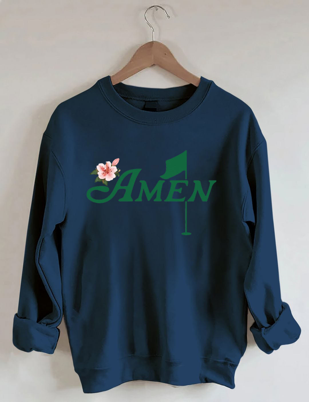 Golf Amen Azalea Pink Golf Tournament Sweatshirt