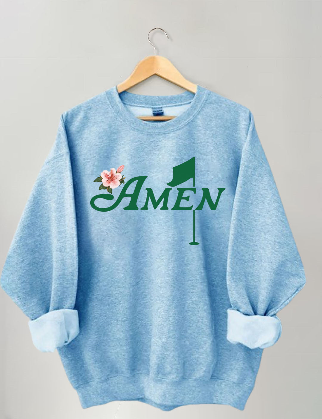 Golf Amen Azalea Pink Golf Tournament Sweatshirt