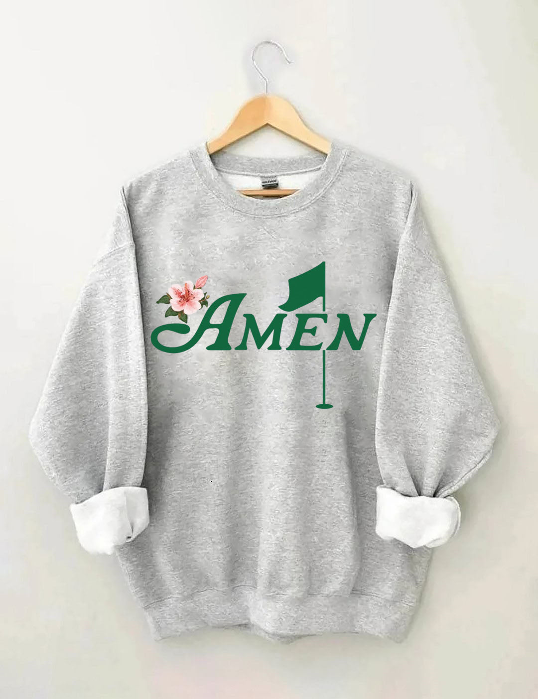 Golf Amen Azalea Pink Golf Tournament Sweatshirt