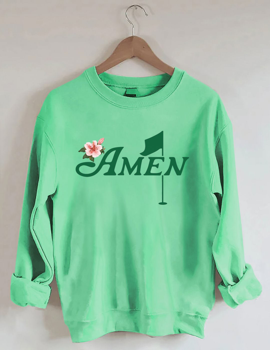 Golf Amen Azalea Pink Golf Tournament Sweatshirt