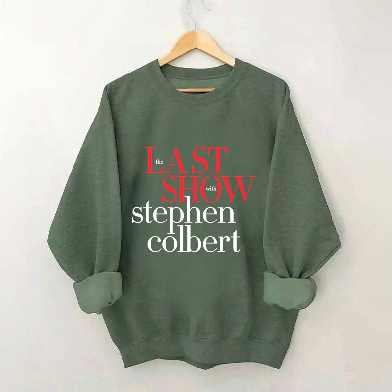 🔥Buy 3 Get 15% Off🔥Retro Last Show Print Sweatshirt