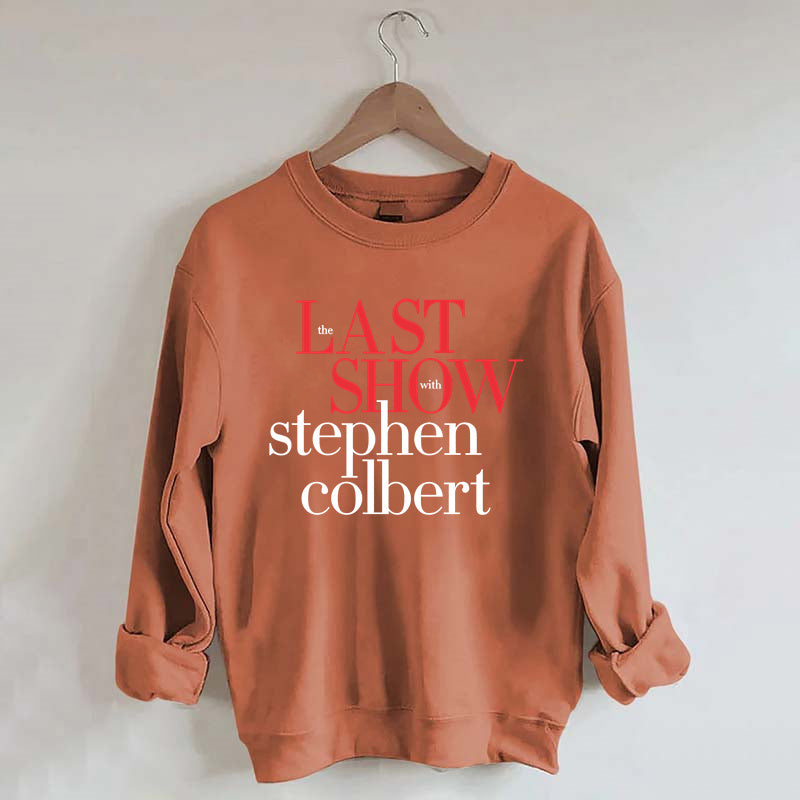 🔥Buy 3 Get 15% Off🔥Retro Last Show Print Sweatshirt