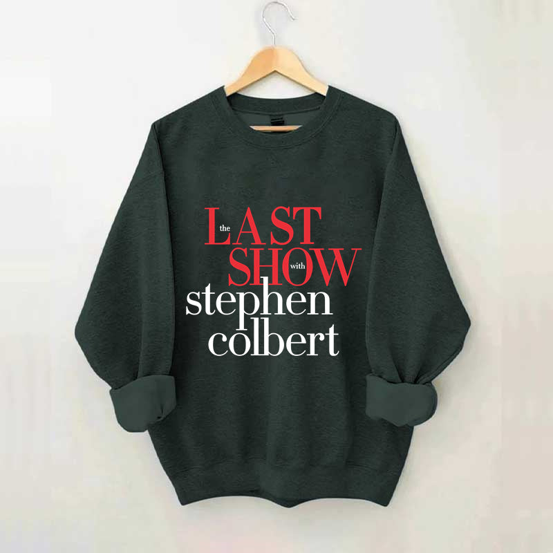 🔥Buy 3 Get 15% Off🔥Retro Last Show Print Sweatshirt