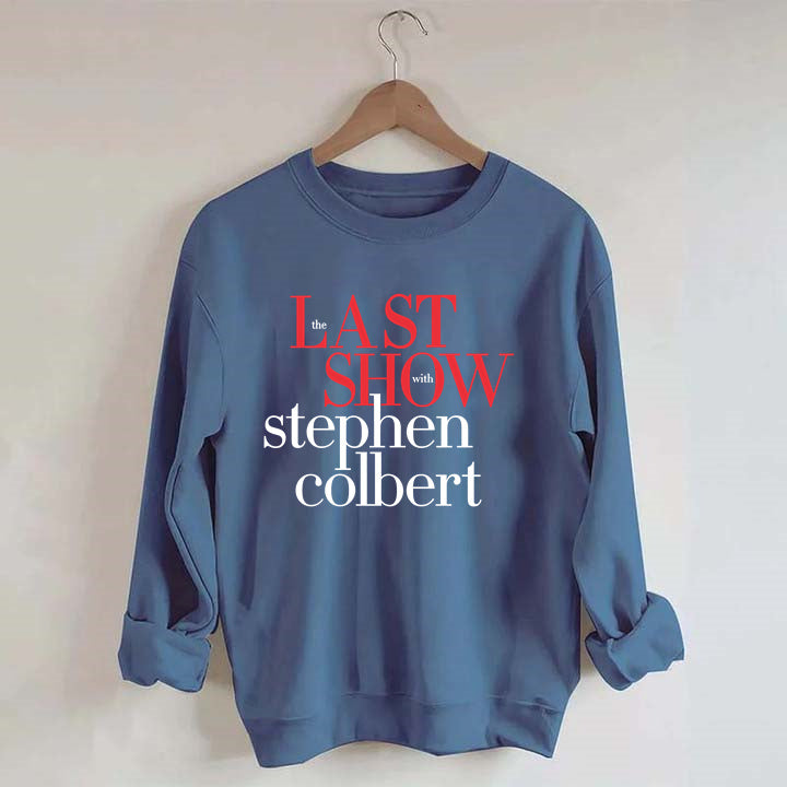 🔥Buy 3 Get 15% Off🔥Retro Last Show Print Sweatshirt