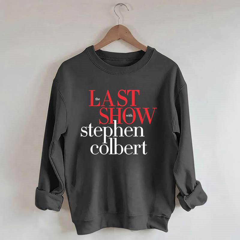 🔥Buy 3 Get 15% Off🔥Retro Last Show Print Sweatshirt