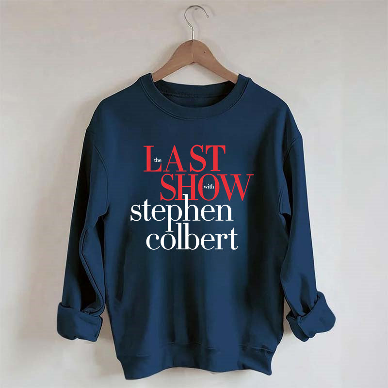 🔥Buy 3 Get 15% Off🔥Retro Last Show Print Sweatshirt