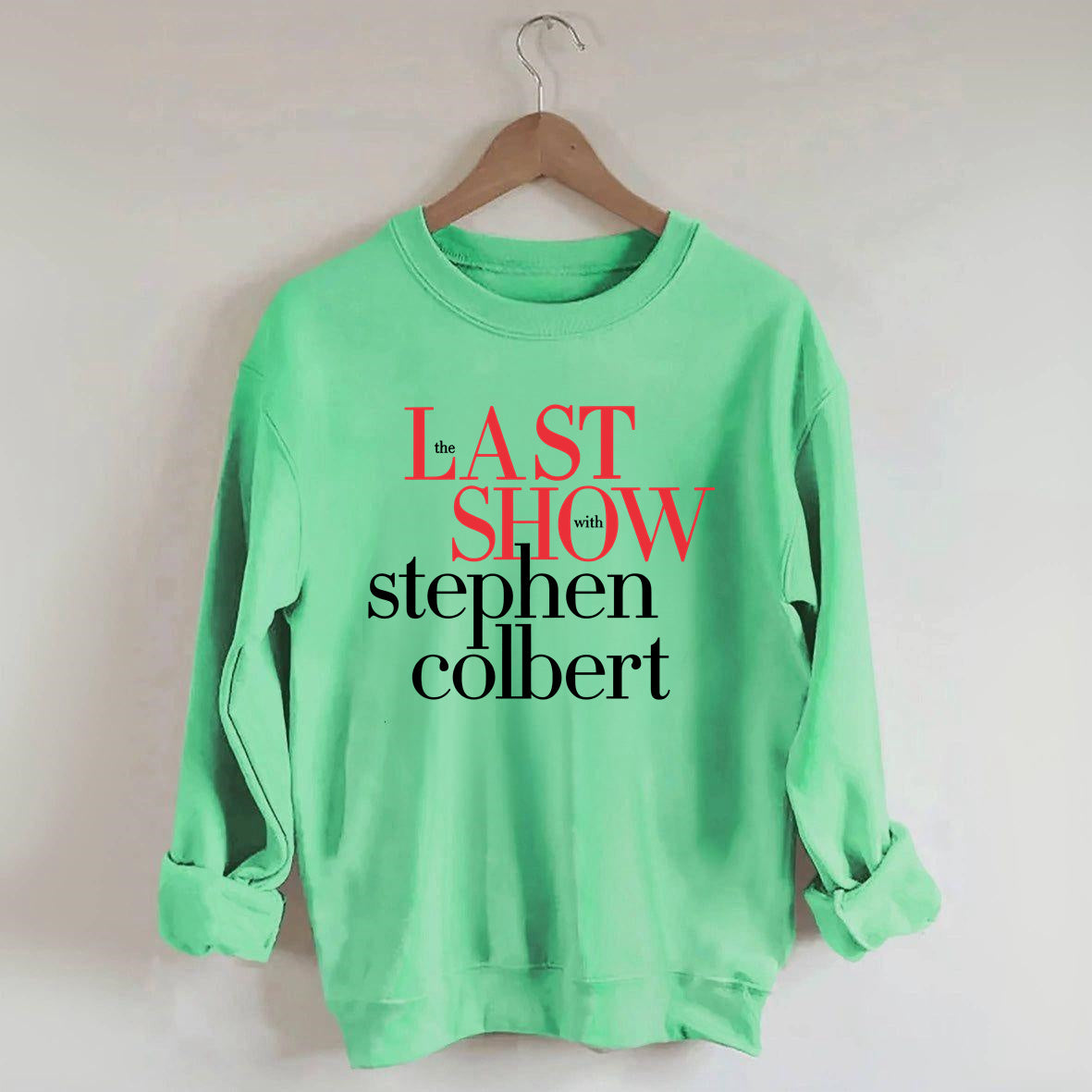 🔥Buy 3 Get 15% Off🔥Retro Last Show Print Sweatshirt
