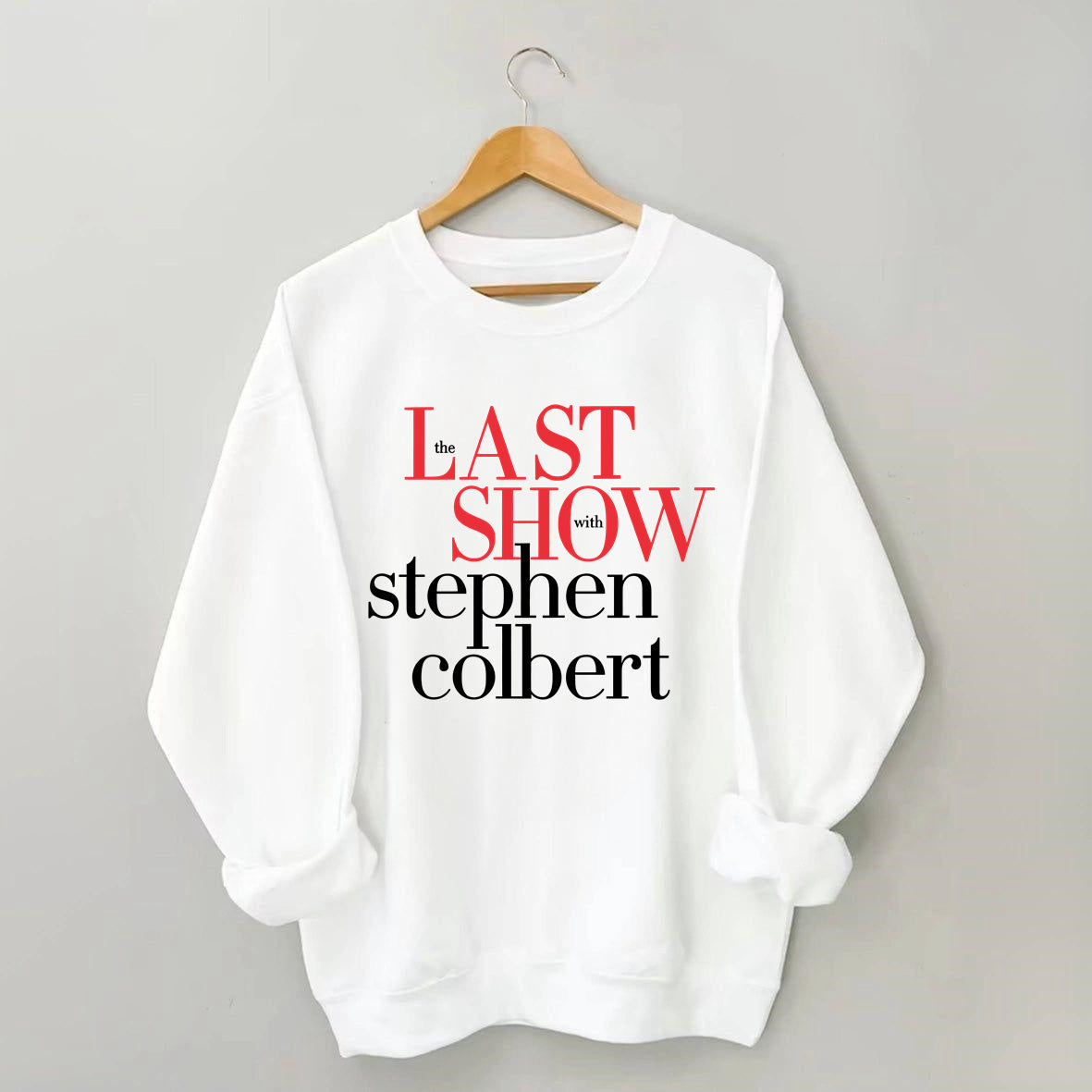 🔥Buy 3 Get 15% Off🔥Retro Last Show Print Sweatshirt