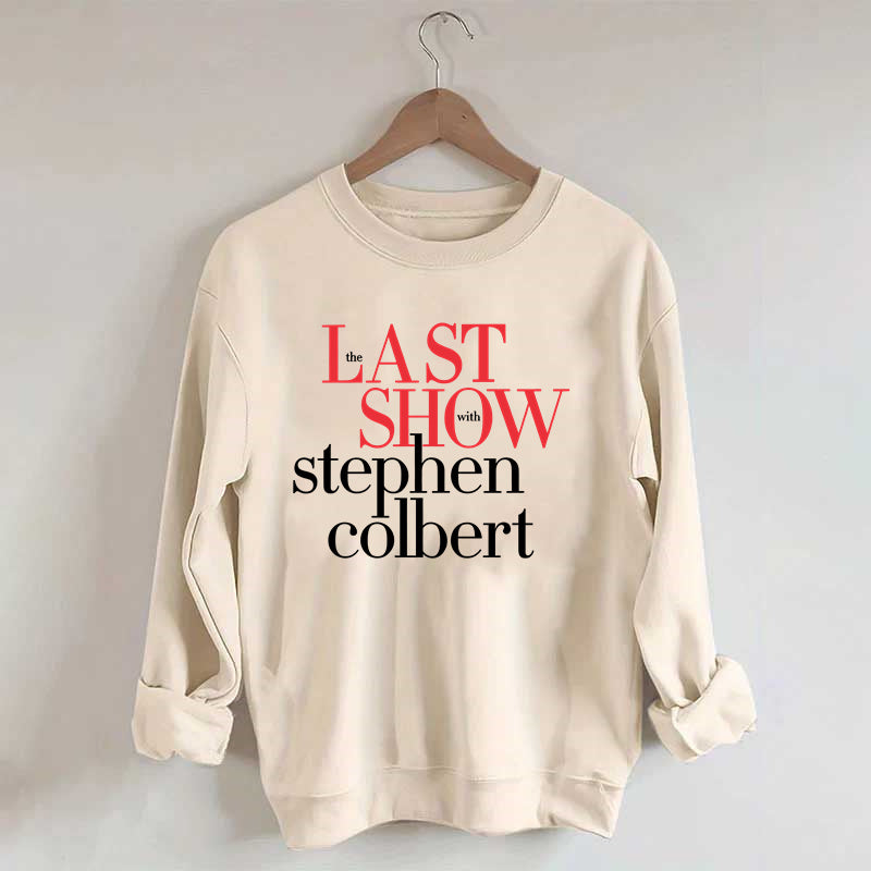 🔥Buy 3 Get 15% Off🔥Retro Last Show Print Sweatshirt