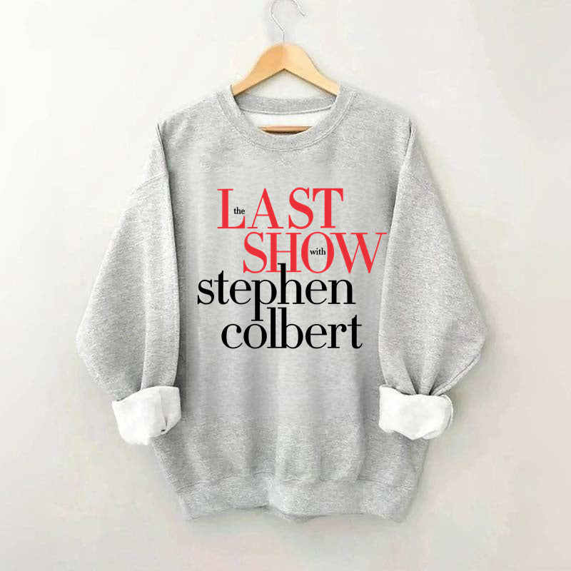 🔥Buy 3 Get 15% Off🔥Retro Last Show Print Sweatshirt