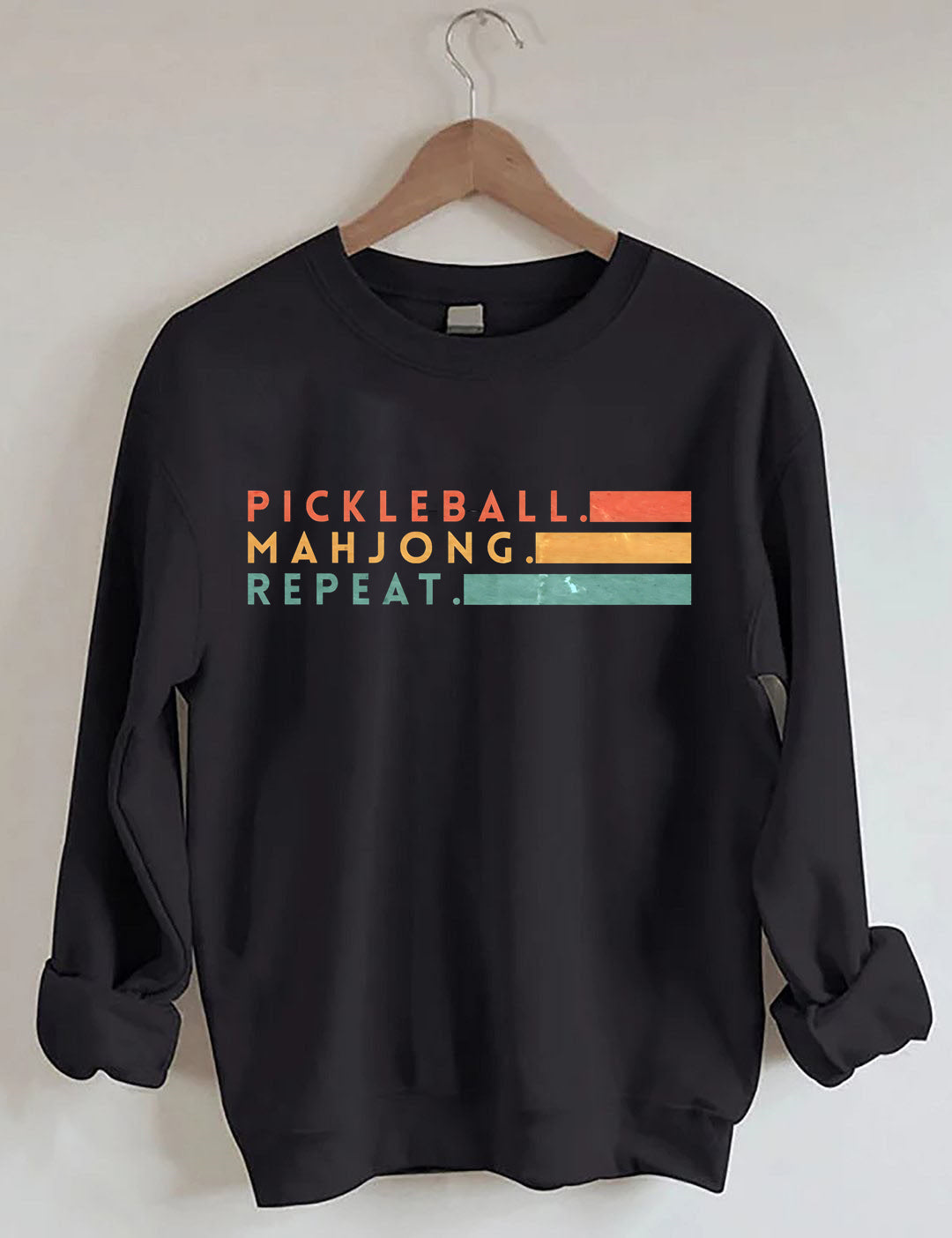 Pickleball Mahjong Repeat Sweatshirt