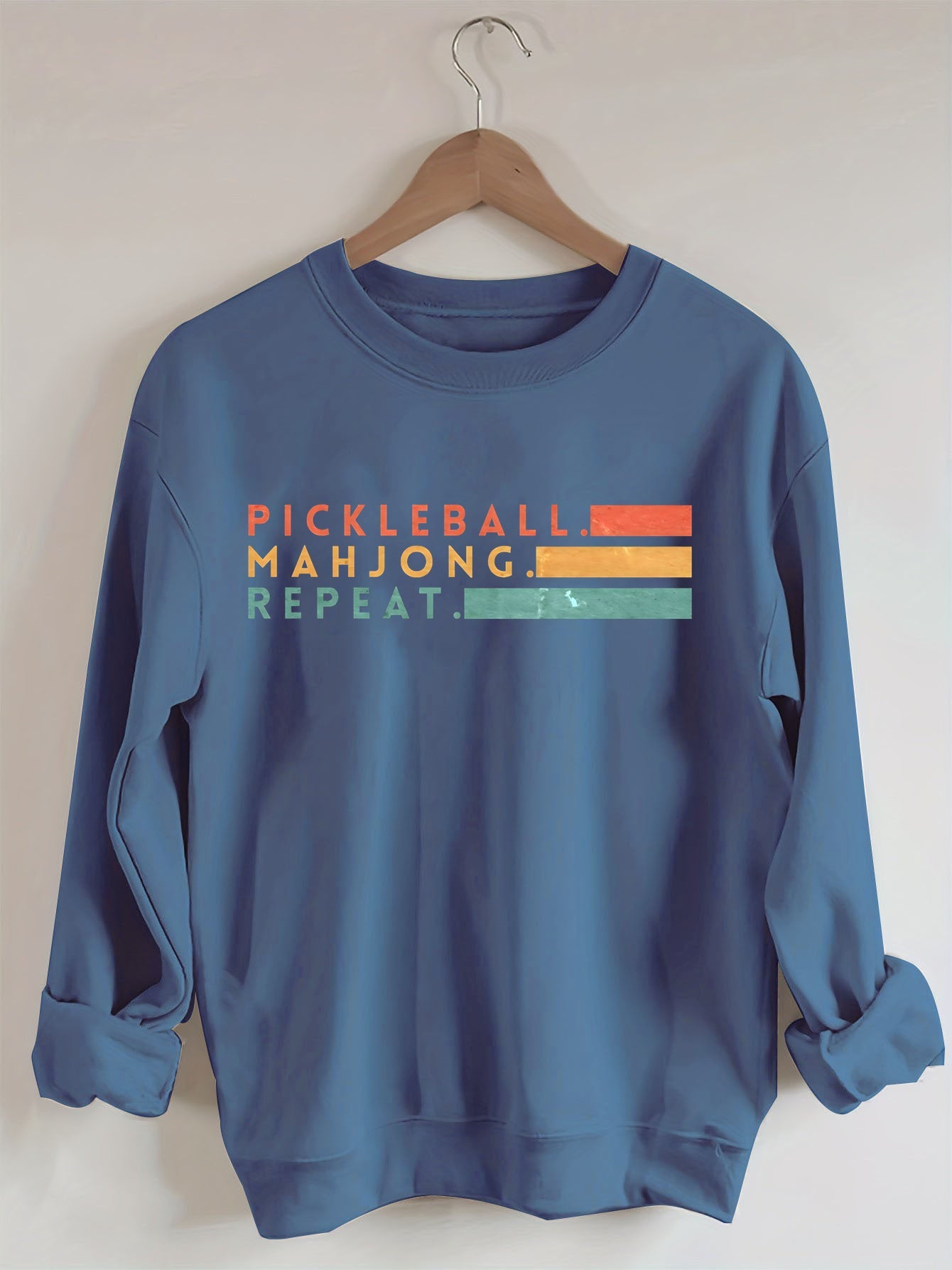Pickleball Mahjong Repeat Sweatshirt