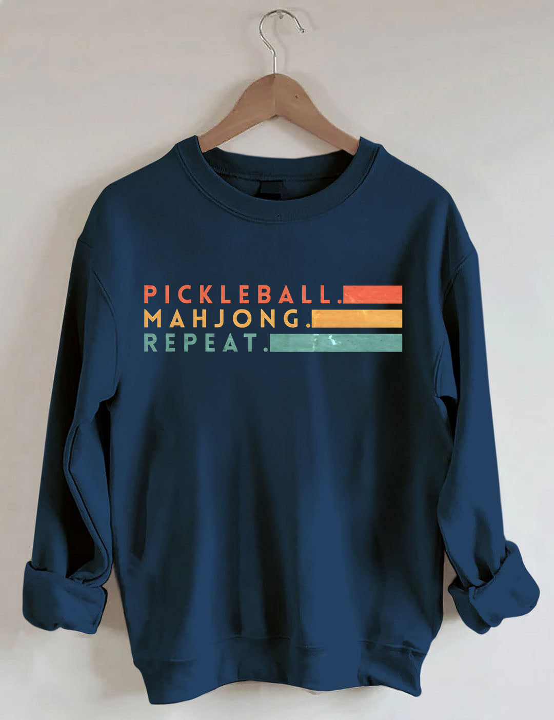 Pickleball Mahjong Repeat Sweatshirt