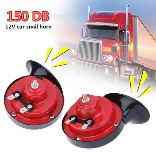 Train Snail Horn For Trucks, Cars, Motorcycle & BUY 2 GET 10% OFF