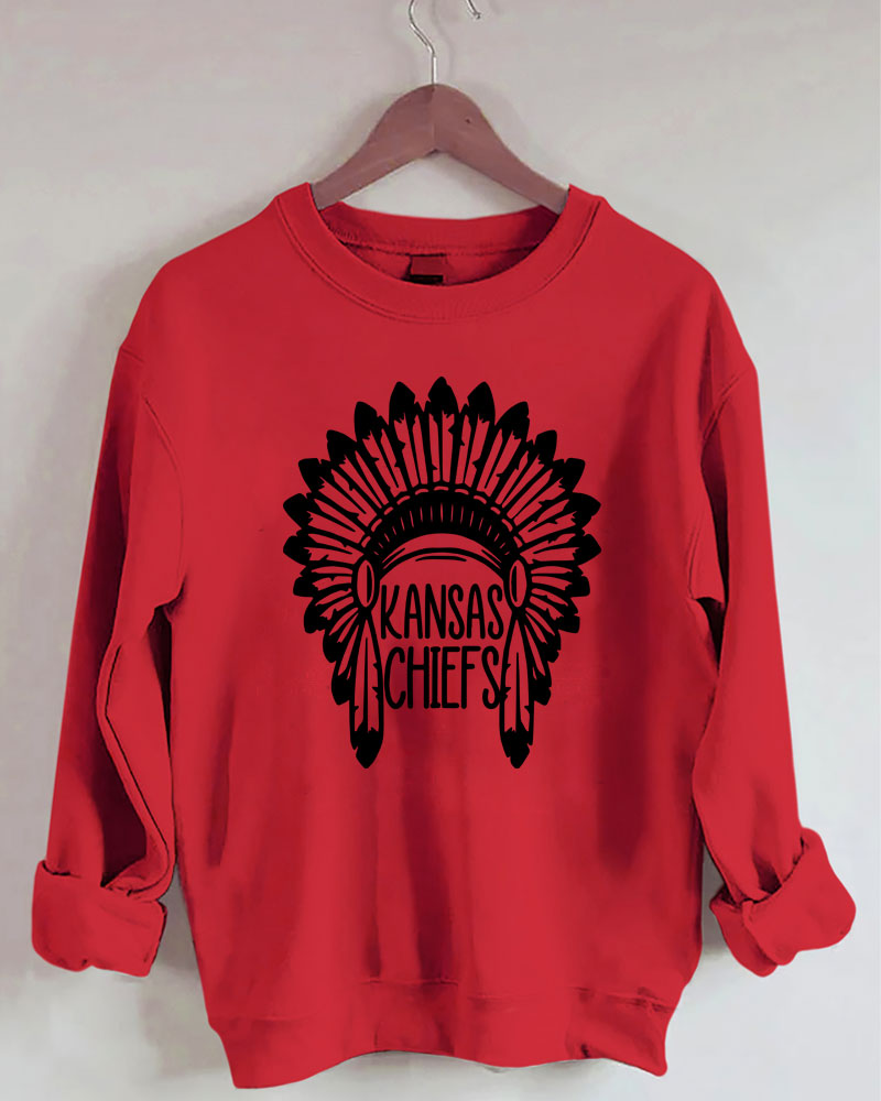 Kansas Chiefs Crewneck Sweatshirt