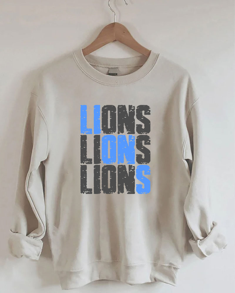 Vintage Lions Football Sweatshirt