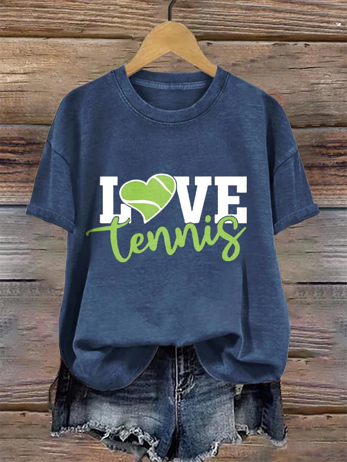 Women's Apres Tennis Print T-shirt