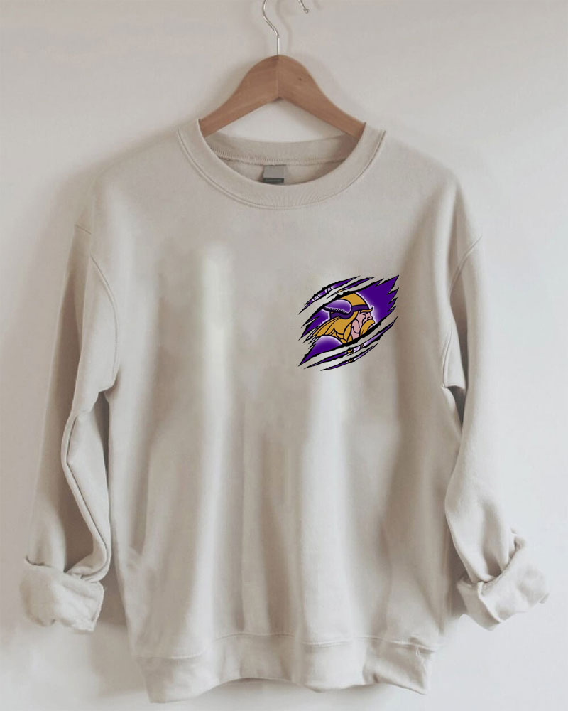 Funny Vikings Football Sweatshirt