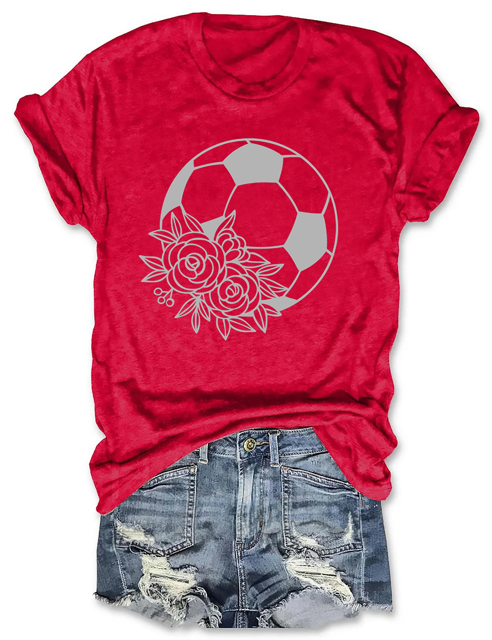 Flowers  Football T-shirt