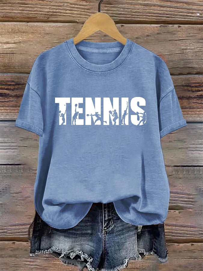 Women's Apres Tennis Print T-shirt