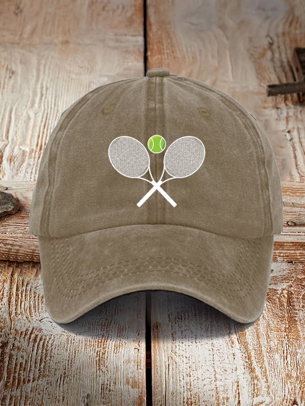 Women's Tennis Lover Printed Unisex Hat