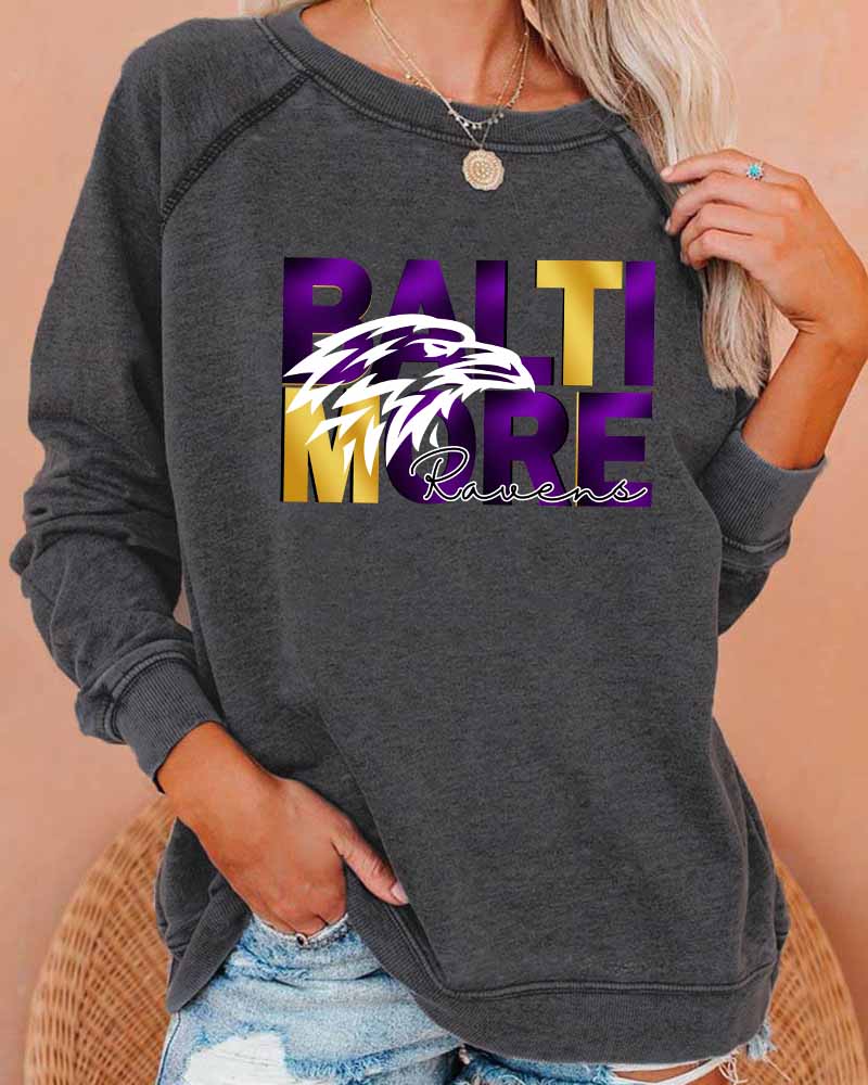 Baltimore Ravens Football Sweatshirt