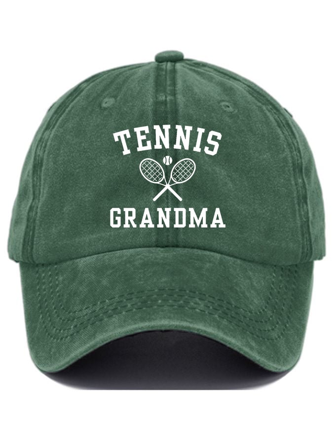 Women's Apres Tennis Print Baseball Cap