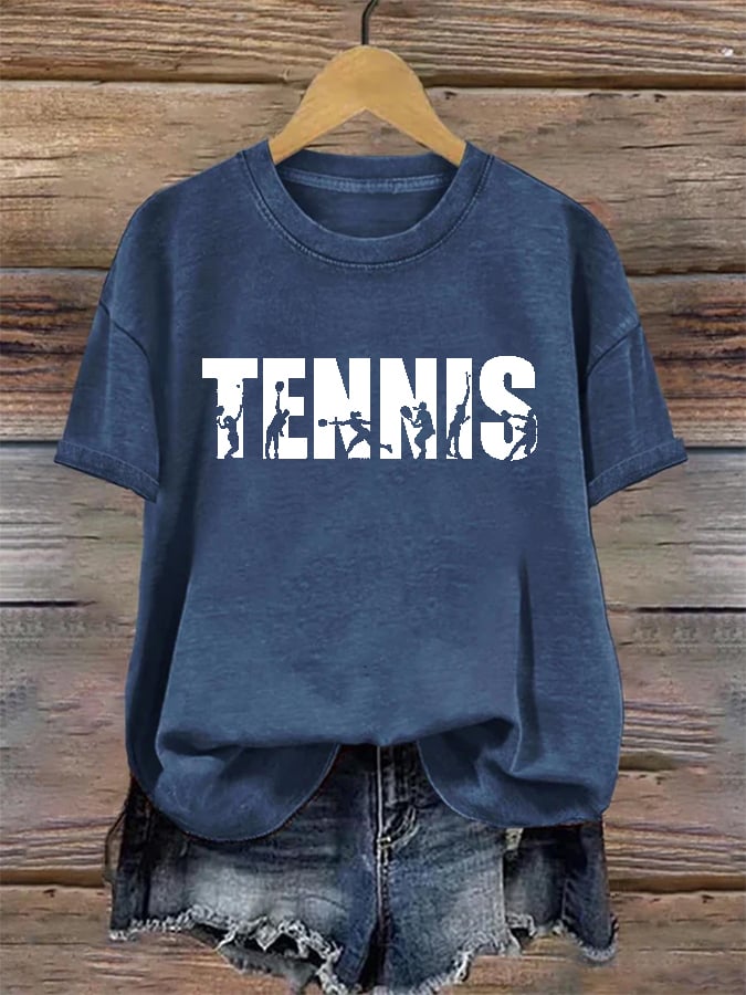 Women's Apres Tennis Print T-shirt