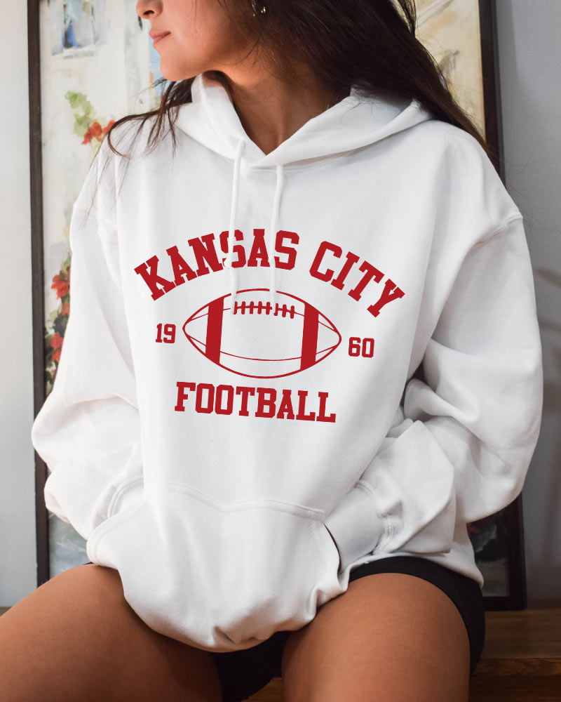 Kansas City Football Est 1960 Hoodie